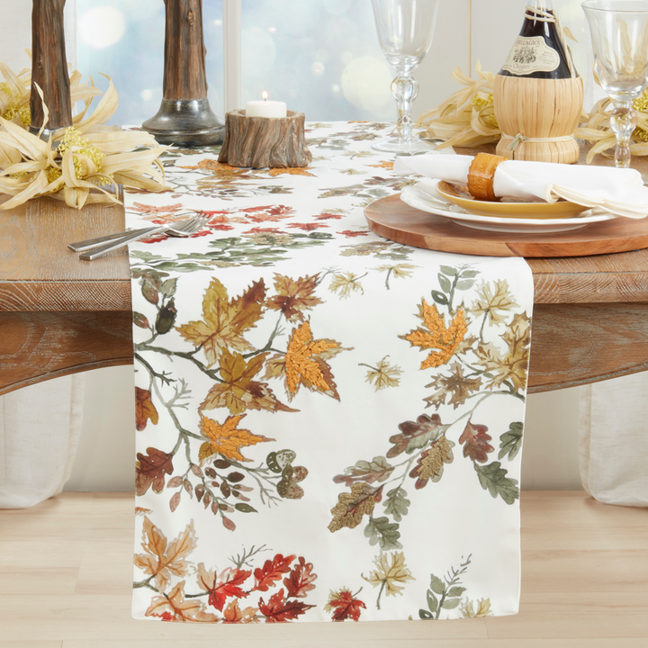 Fall Leaves Table Runner