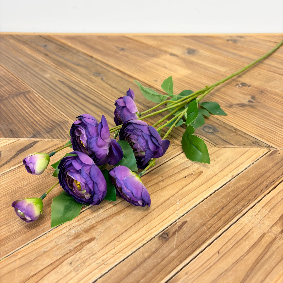 Garden Ranunculus Spray - 6 Colors