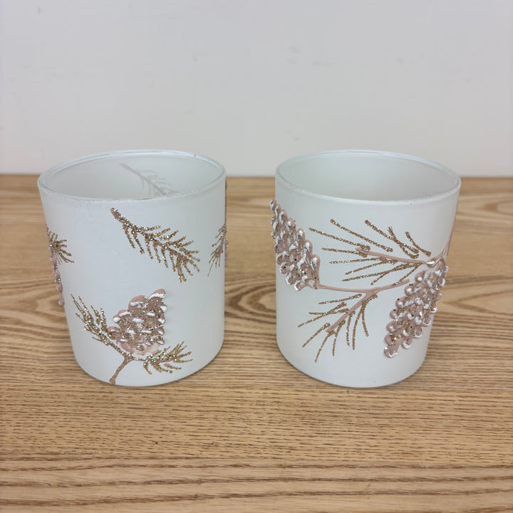 Pinecone Votive Holder - 2 styles available