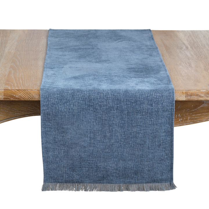 Fringe Edge Table Runner, 6 colors to choose from