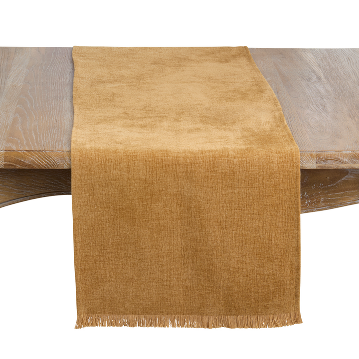 Fringe Edge Table Runner, 6 colors to choose from