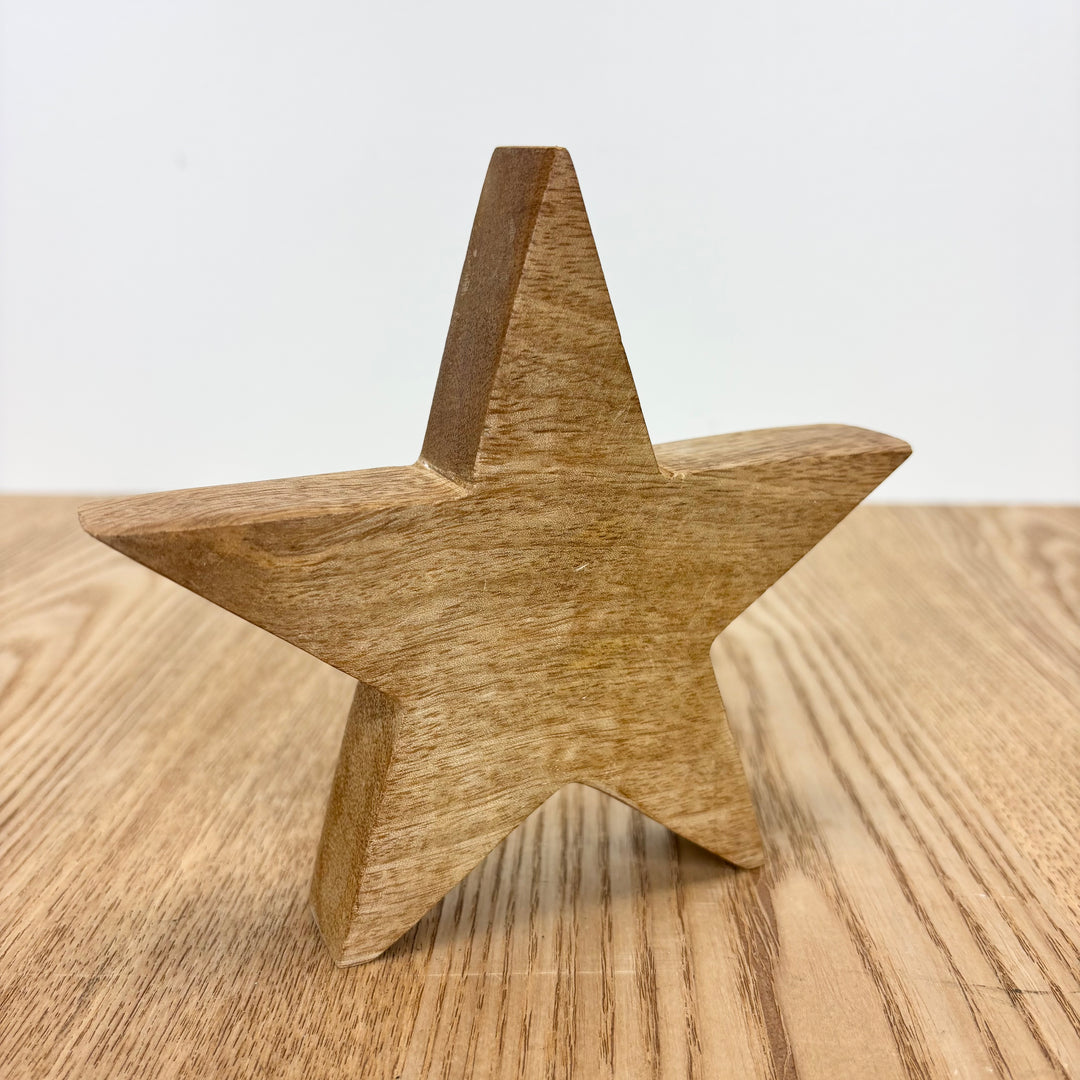 Mango Wood Star