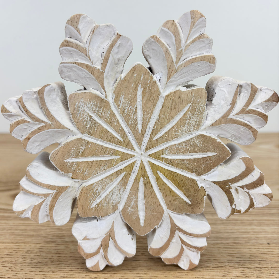 Carved Snowflake - 3 Sizes
