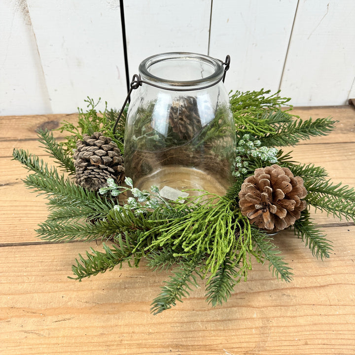 Mixed Pine with Pinecone Accent Collection