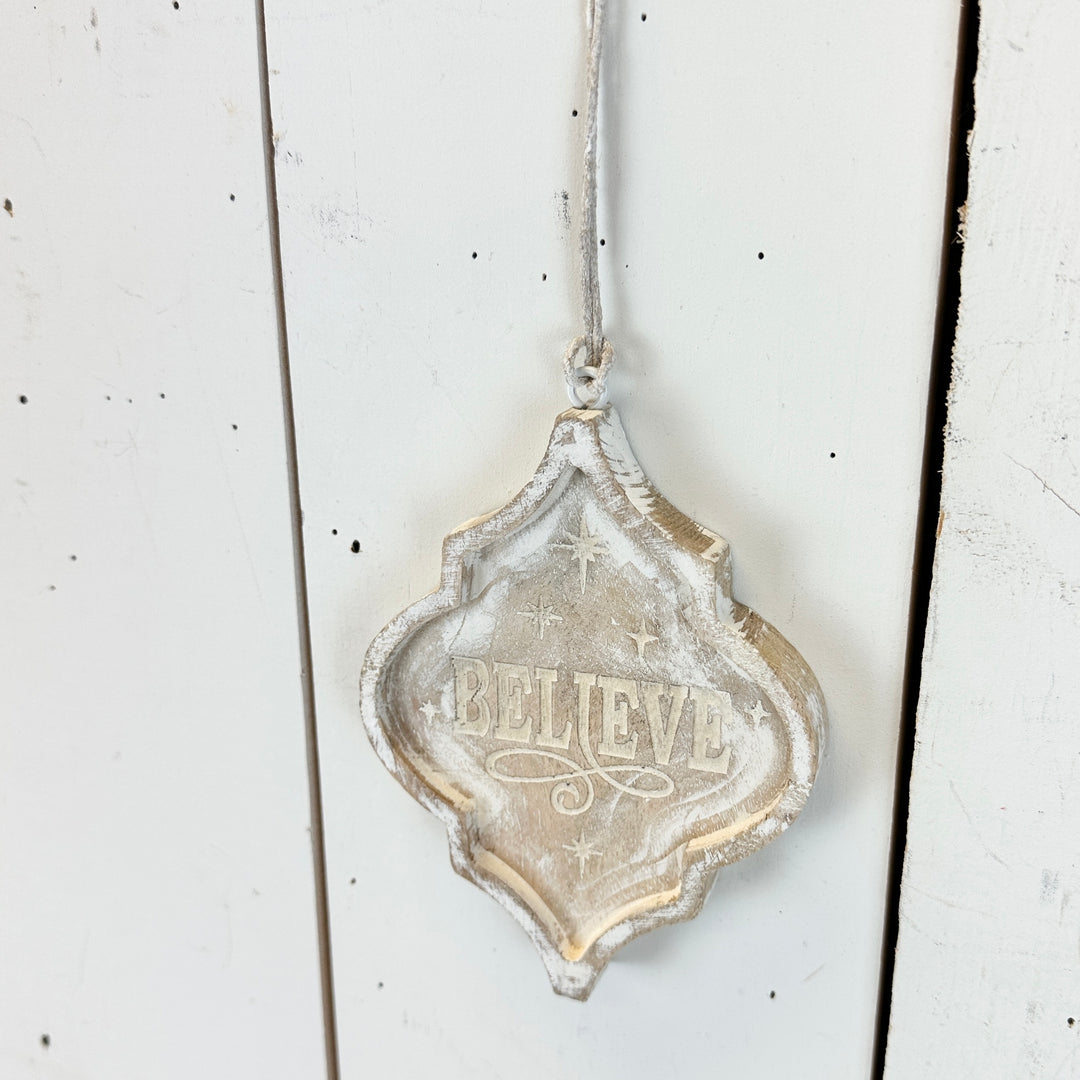 Wood Christmas Ornaments