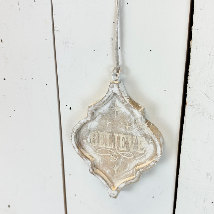 Wood Christmas Ornaments