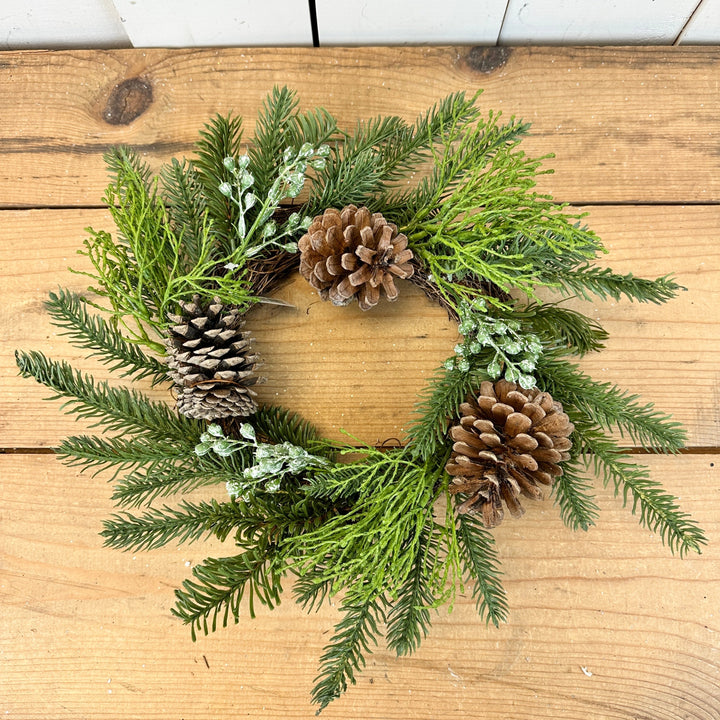 Mixed Pine with Pinecone Accent Collection