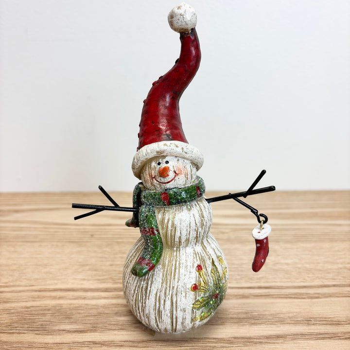 Resin Snowman Figurine - 4 Styles
