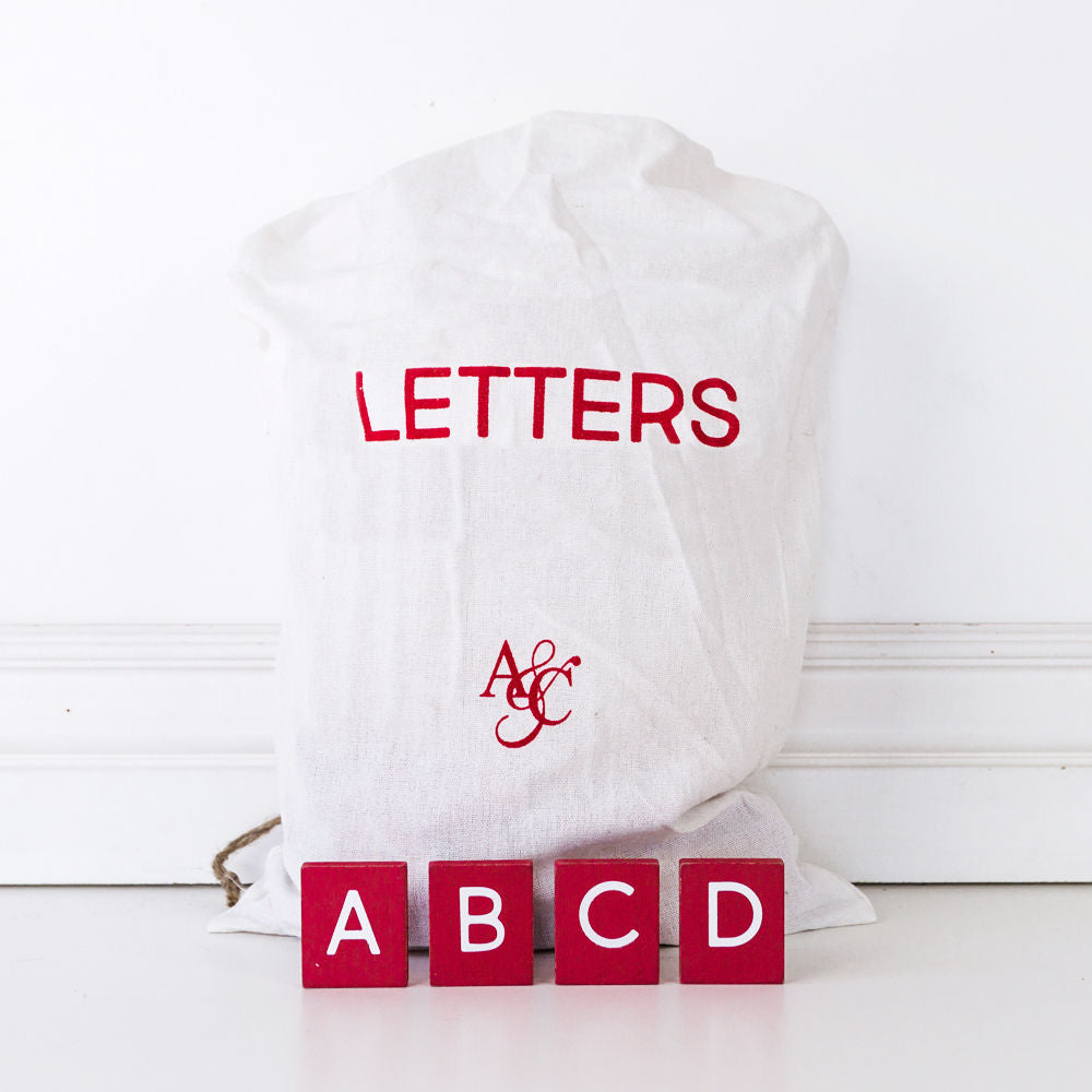 Letter Tiles, Bag of 70, 3 Colors