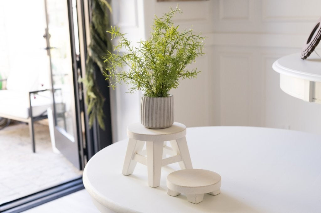 Round Wood Riser, 2 sizes, 4 colors