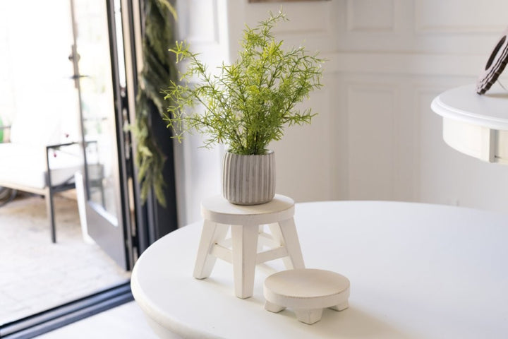 Round Wood Riser, 2 sizes, 4 colors