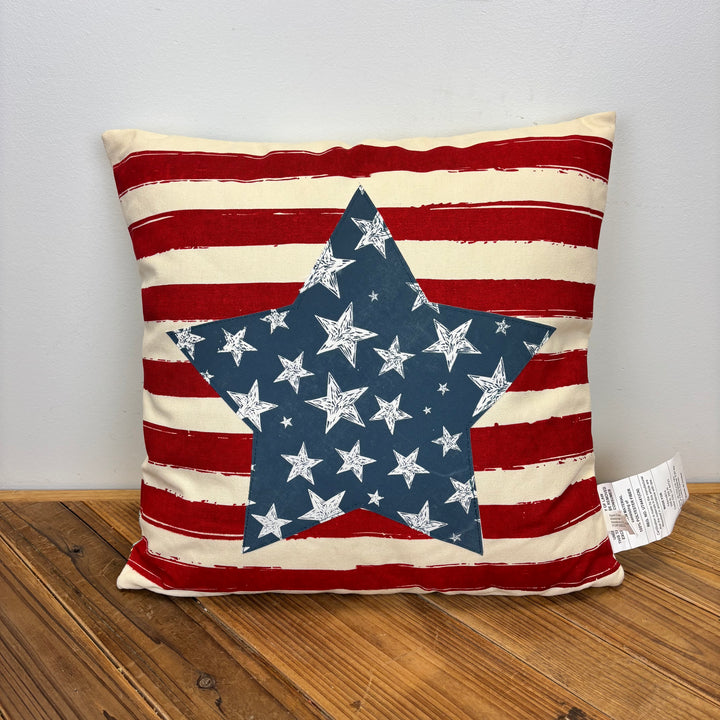 Star/Lemons Reversible Pillow