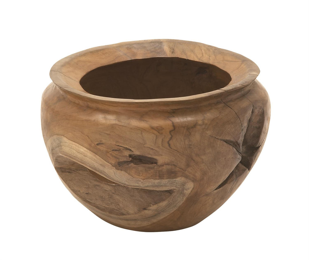 Teak Wood Vases