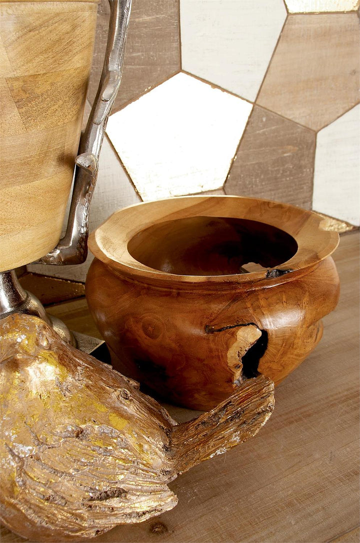 Teak Wood Vases