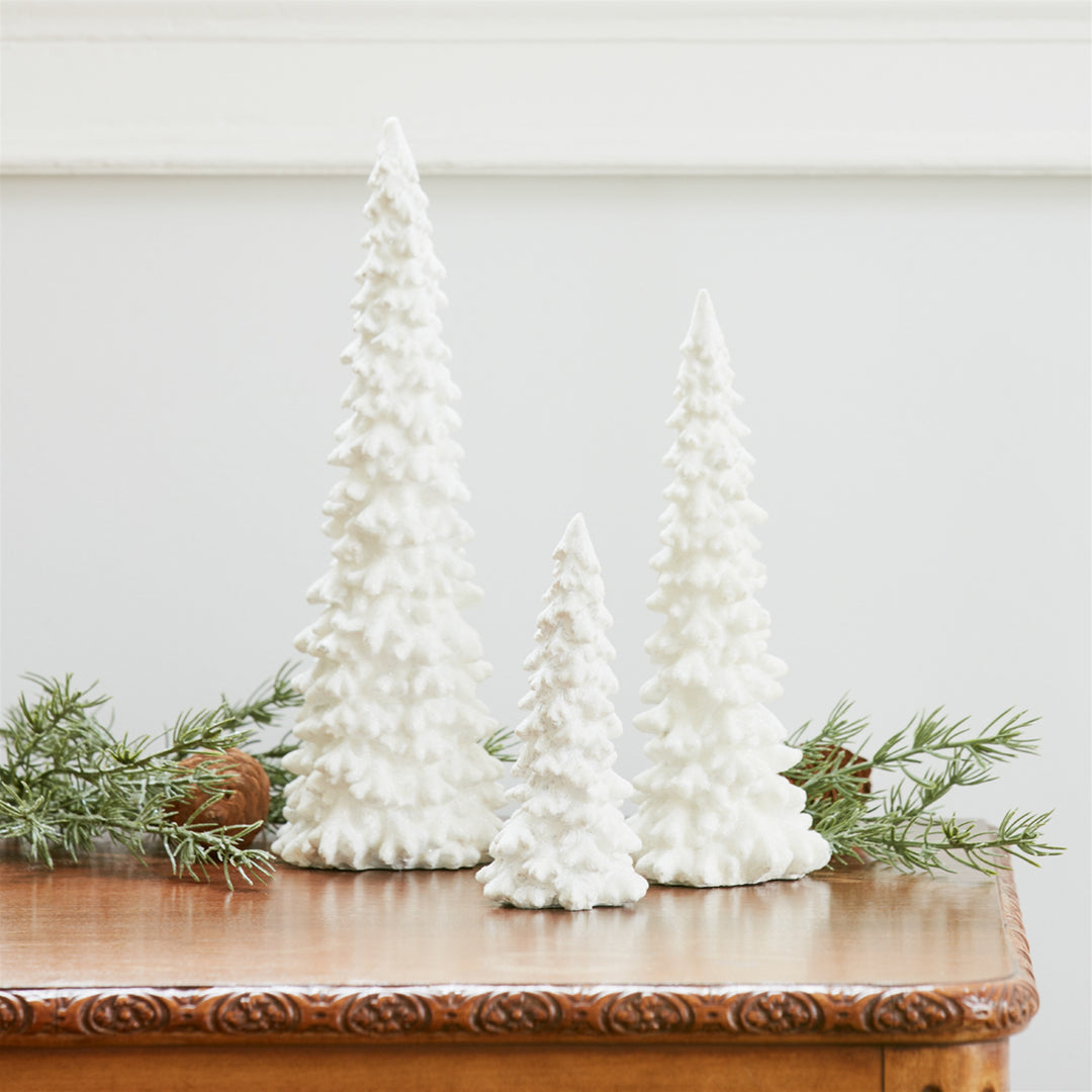 Glitter Resin Tree Trios - 3 Colors