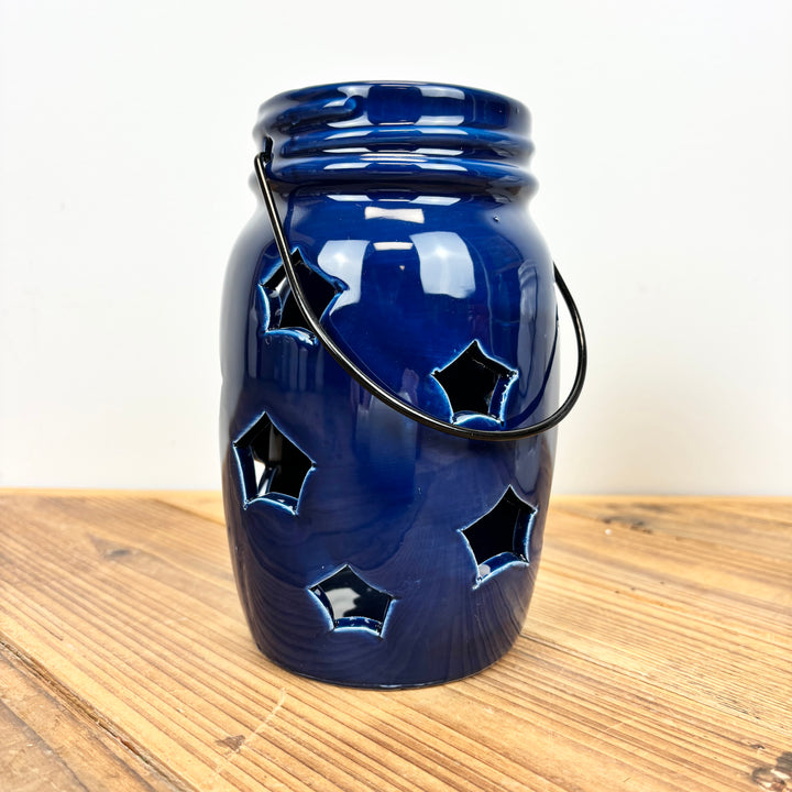 Dolomite Star Lantern Jar - 3 Colors