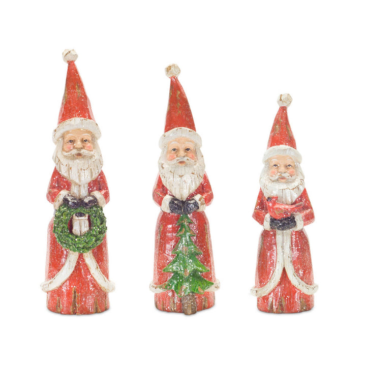 Santa Figurine, 3 styles available