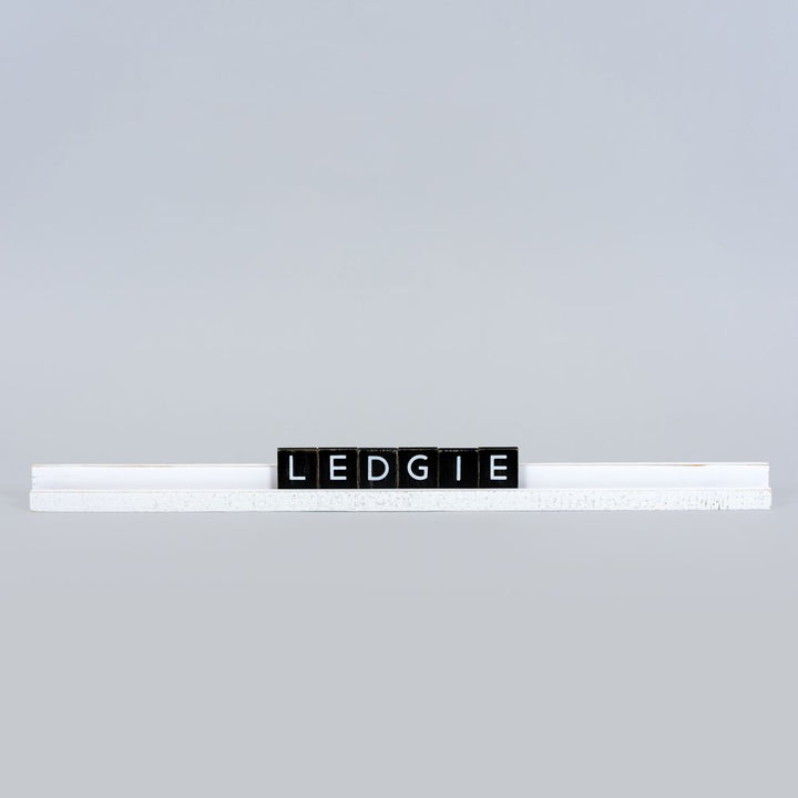 28" Wooden Ledgie for Letter Board Letters