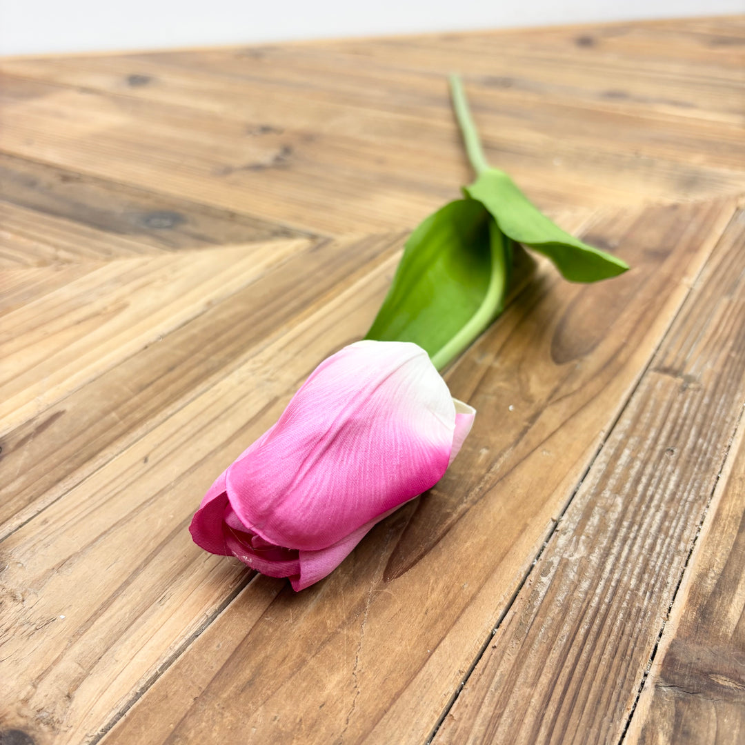 Real Touch Tulip Stem - 2 Colors