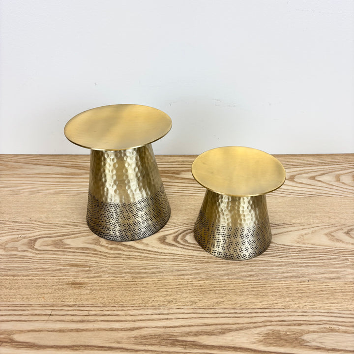 Gold Candleholders - 2 Sizes