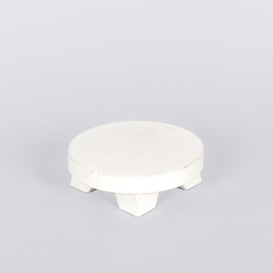 Round Wood Riser, 2 sizes, 4 colors