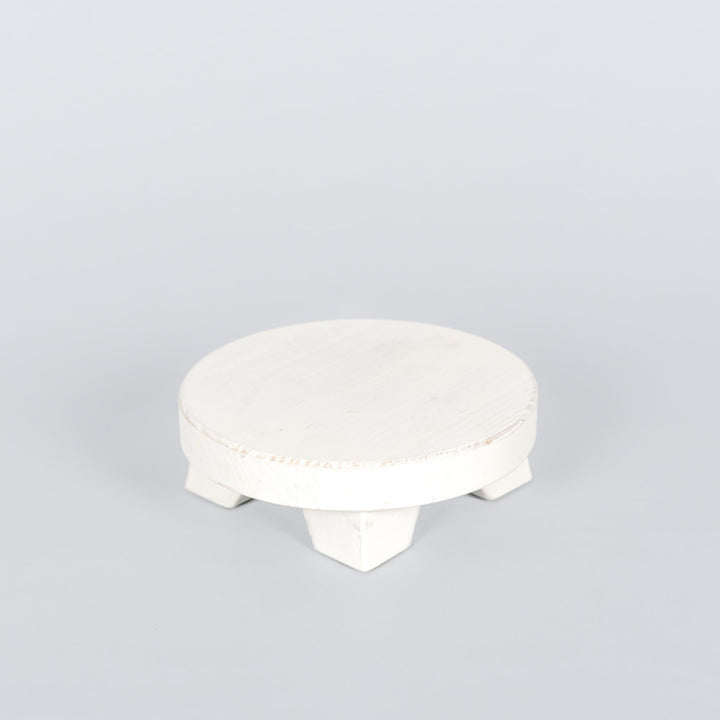Round Wood Riser, 2 sizes, 4 colors