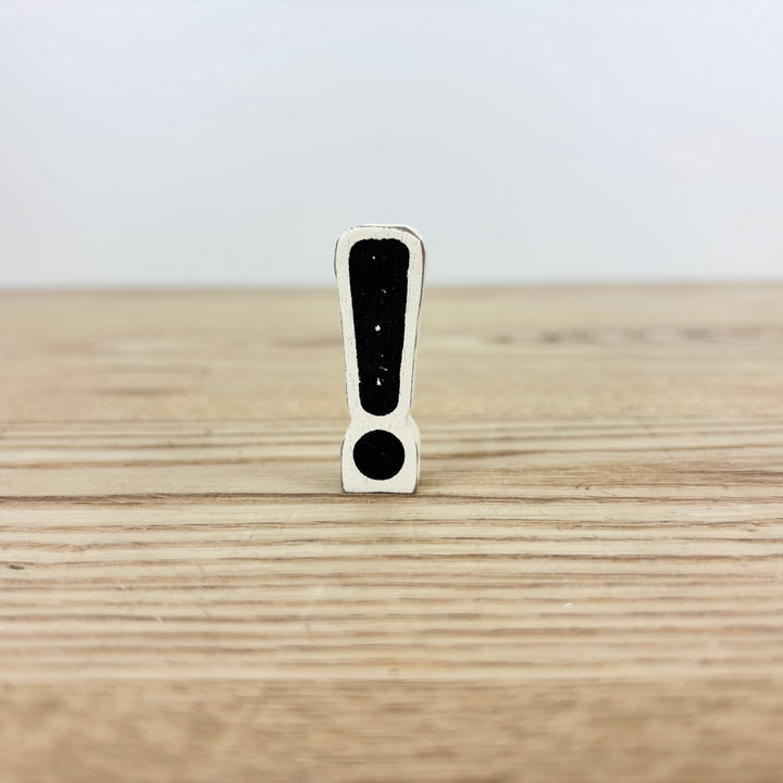 Stylized Symbols and Emojis Decorative Wooden Shapes