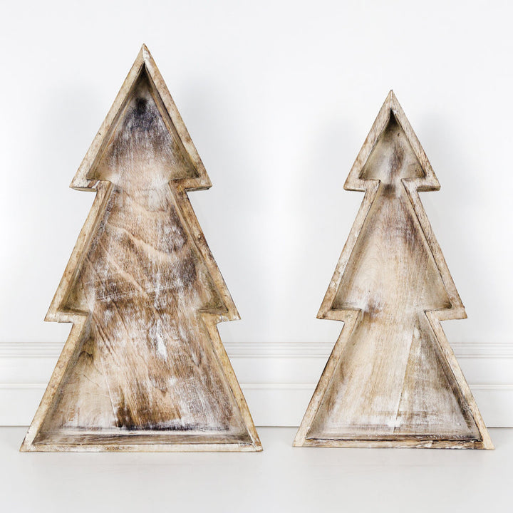 Mango Wood Tree Trays