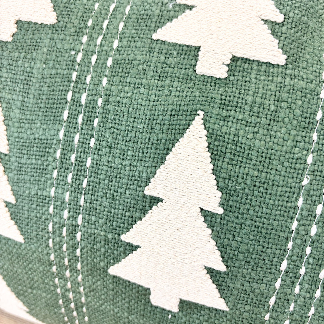Green Lumbar Pillow - 2 Styles
