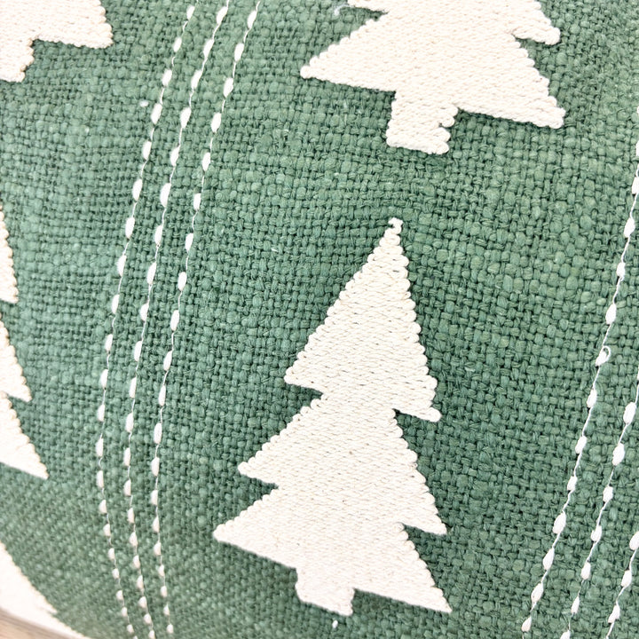 Green Lumbar Pillow - 2 Styles