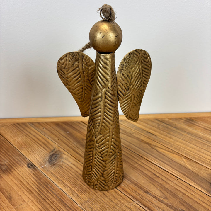 Hammered Angel Ornament - 3 Sizes