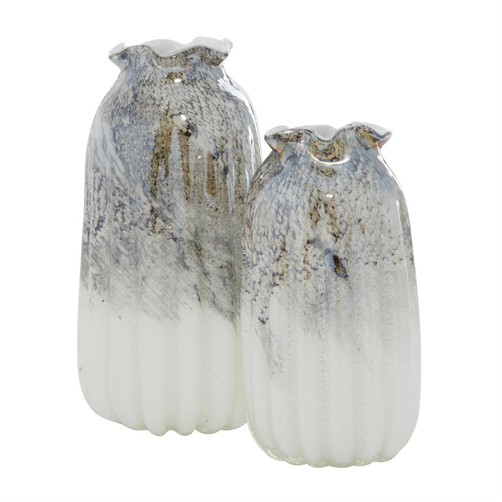 Handmade Blown Glass Vases - 2 Sizes