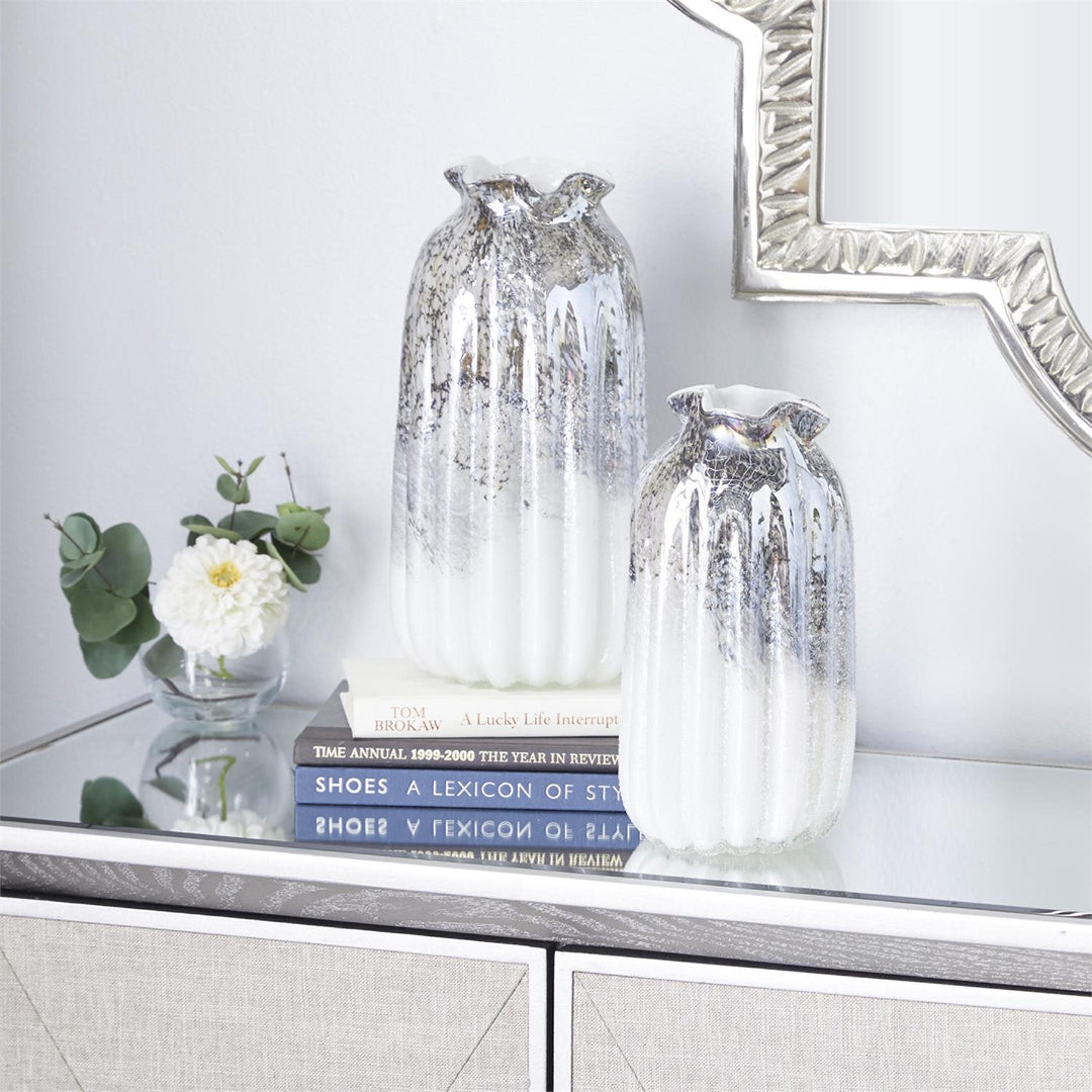Handmade Blown Glass Vases - 2 Sizes