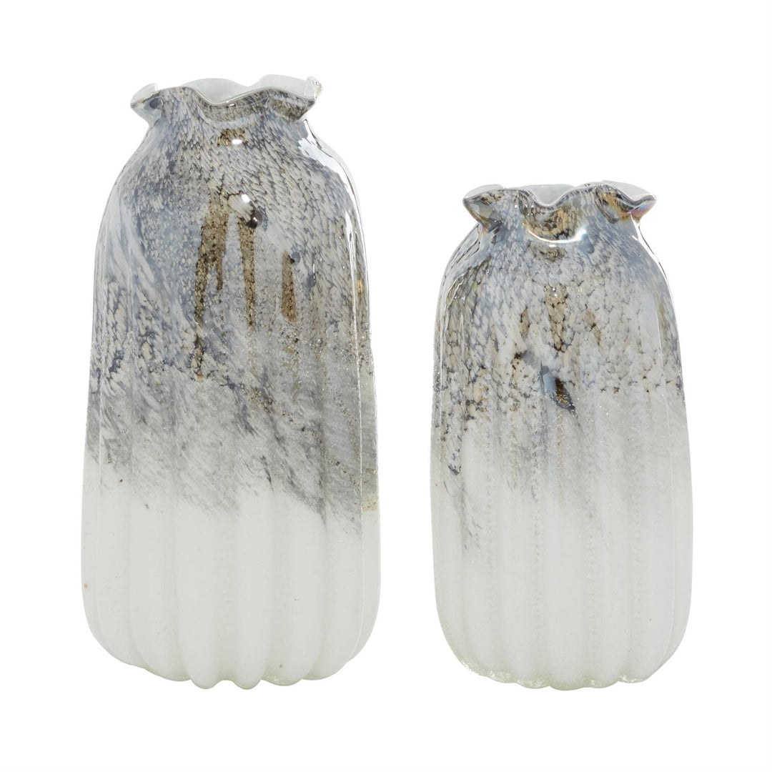 Handmade Blown Glass Vases - 2 Sizes