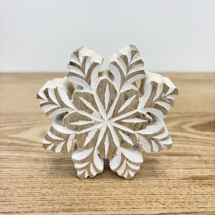 Carved Snowflake - 3 Sizes