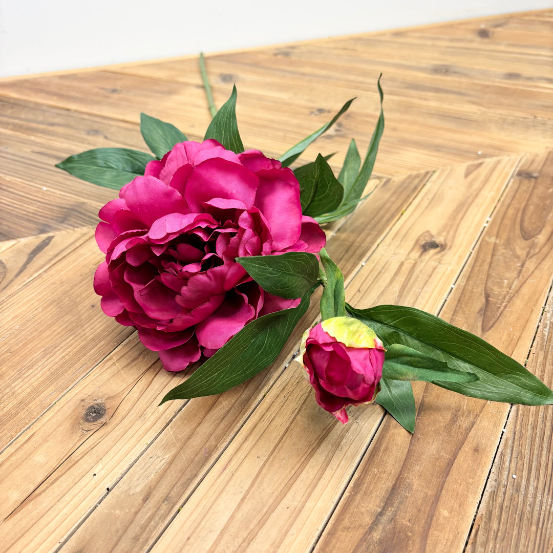 Peony Spray - 3 Colors