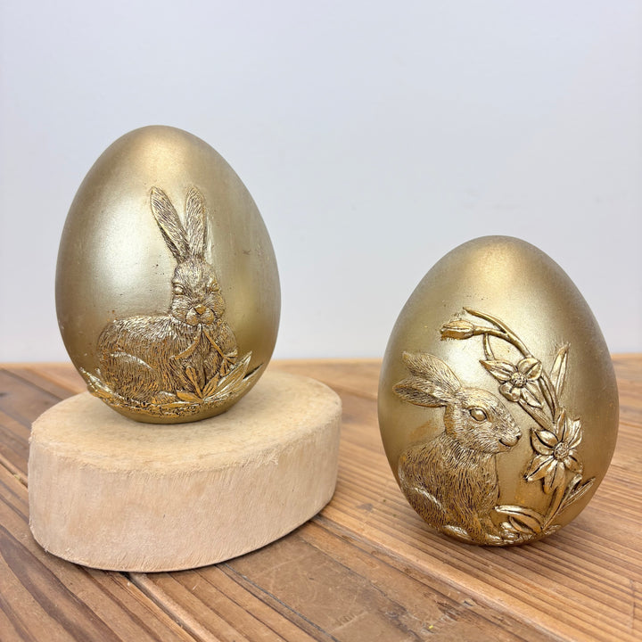 Golden Embossed Egg - 2 Styles