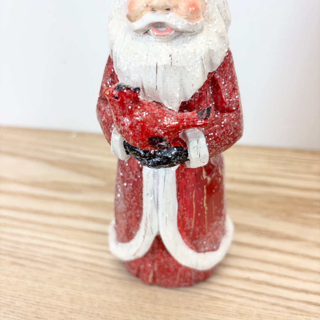 Set of 3 Resin Santas
