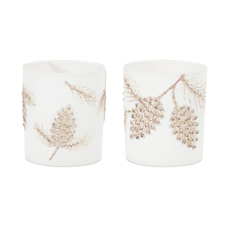 Pinecone Votive Holder - 2 styles available