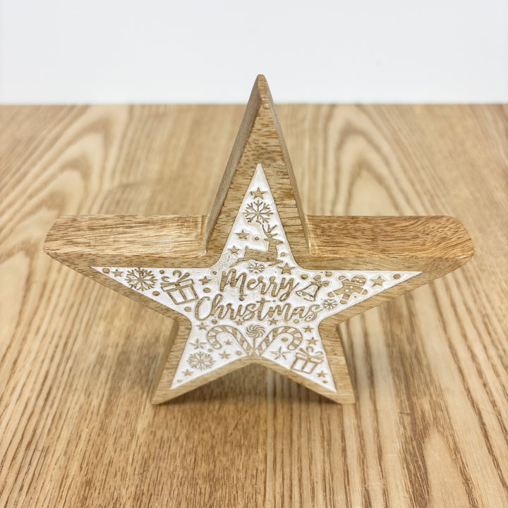 Mango Wood Star
