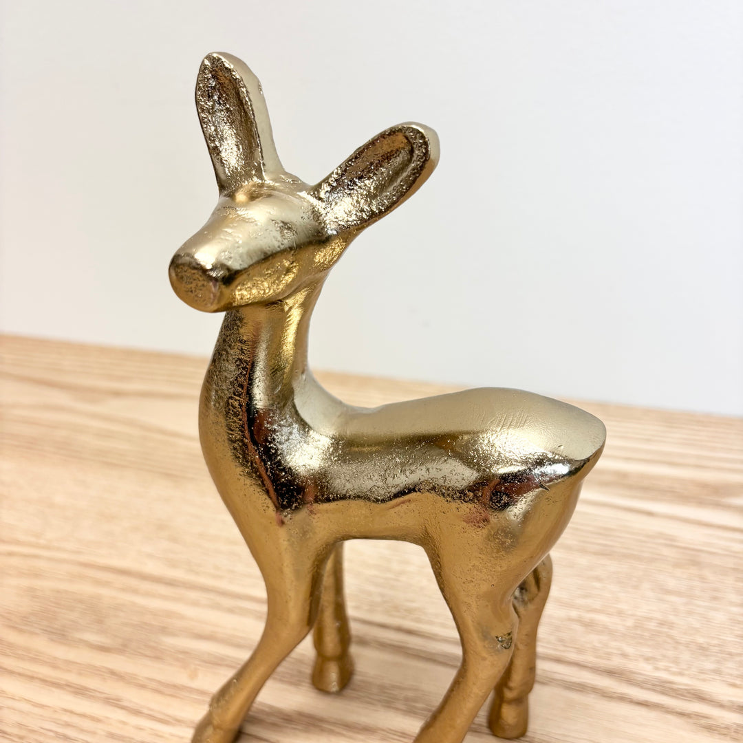 Gold Deer Figurine