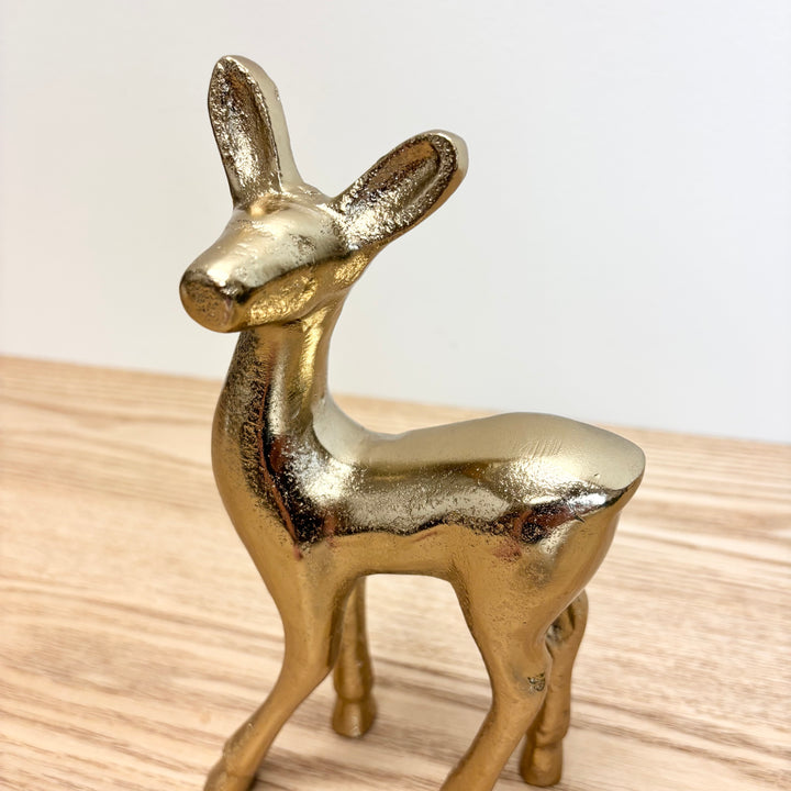 Gold Deer Figurine