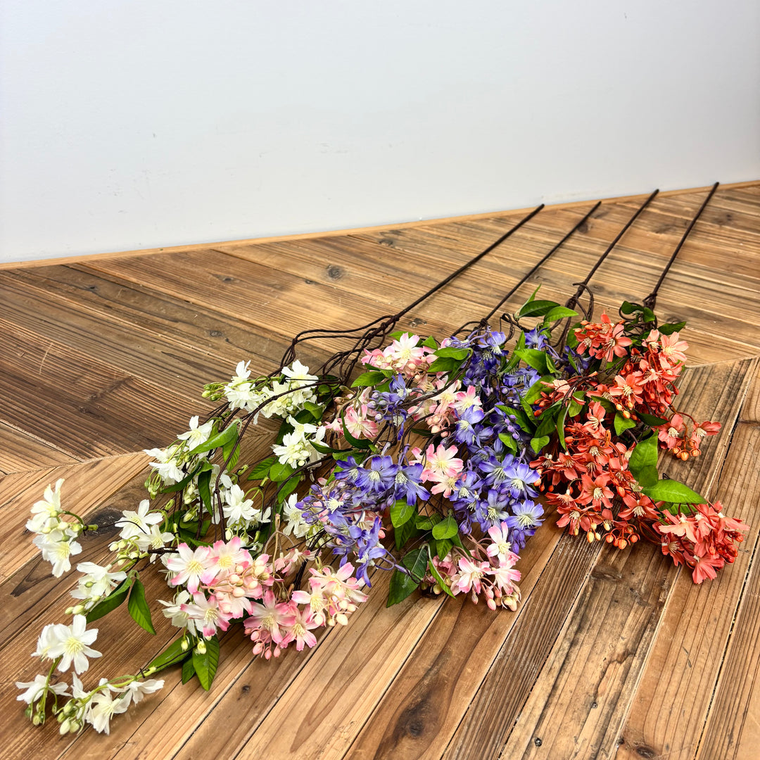 Long Wildflower Spray - 4 Colors