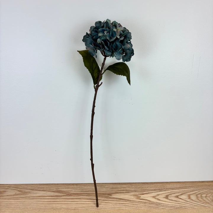 Blue Long Hydrangea Stem Slate