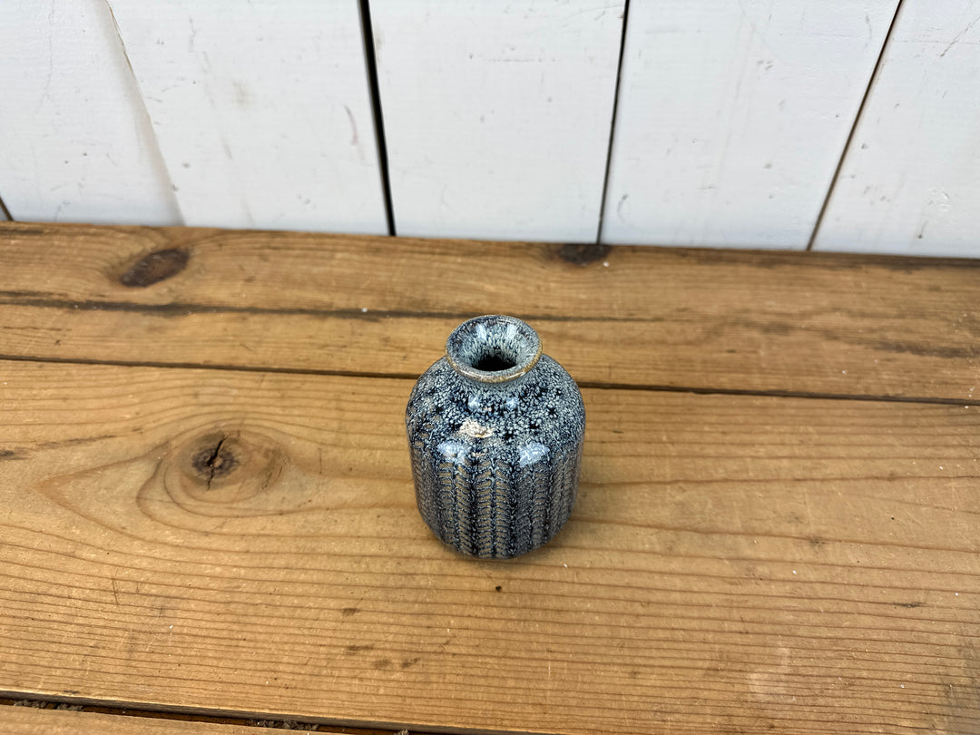 Stoneware Blue Bottle Vases