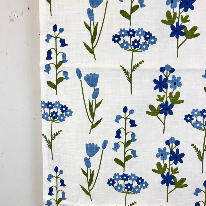 Blue Floral Table Runner