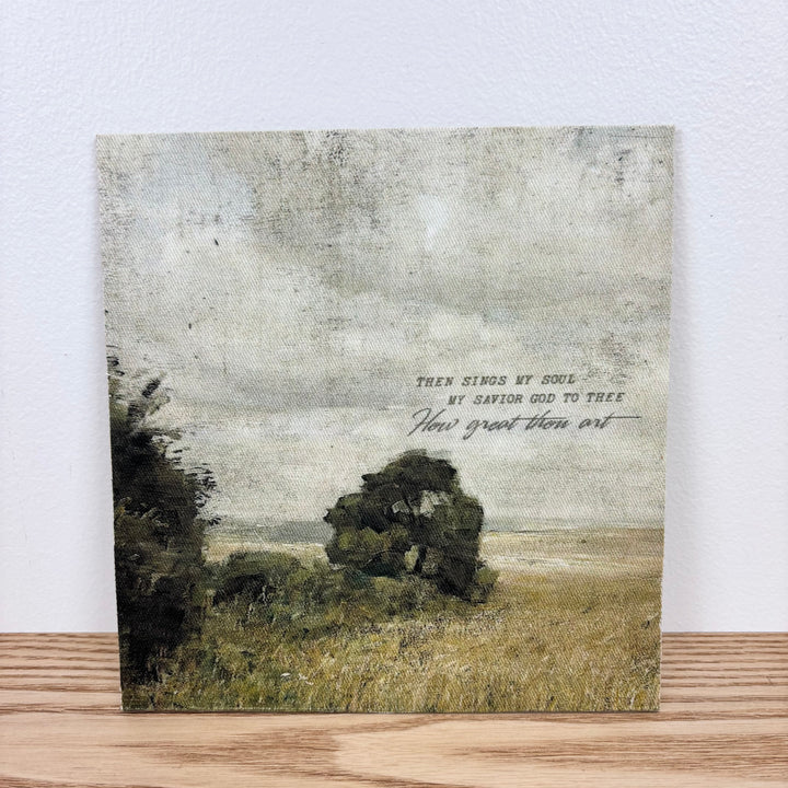 7" x 7" Canvases