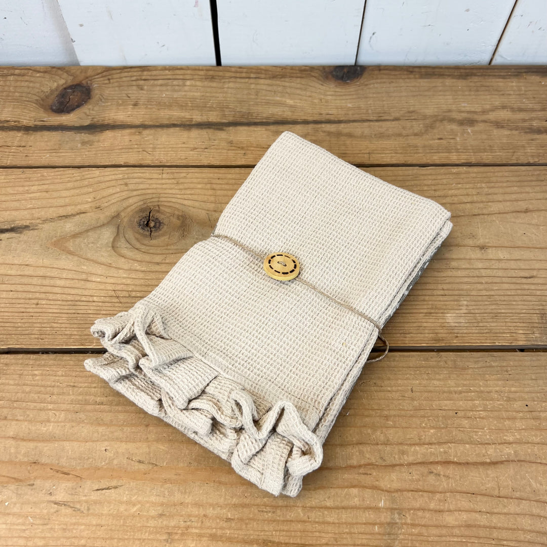 Oatmeal Tea Towel Set of 2