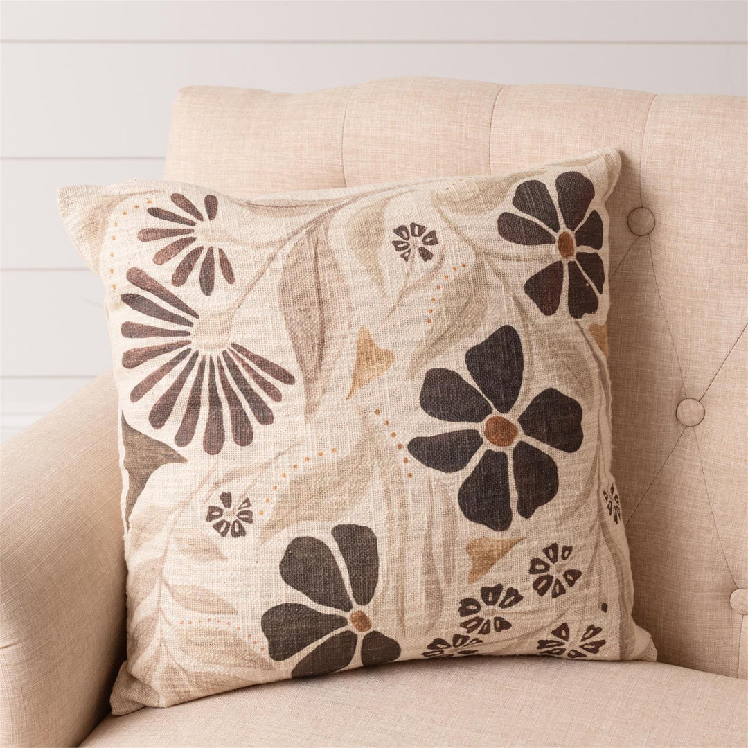 Modern Botanical Pillow