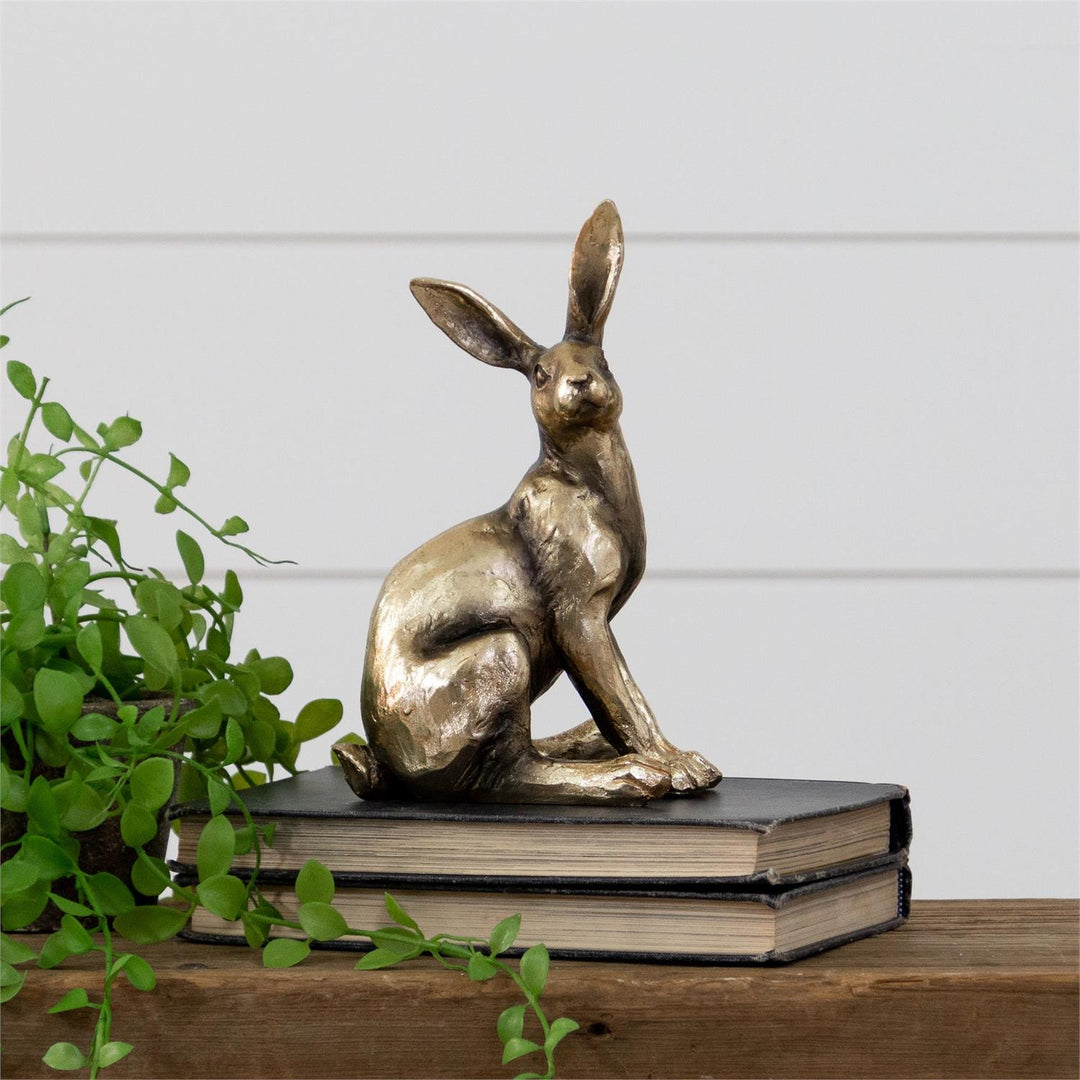 Gold Sitting Bunny